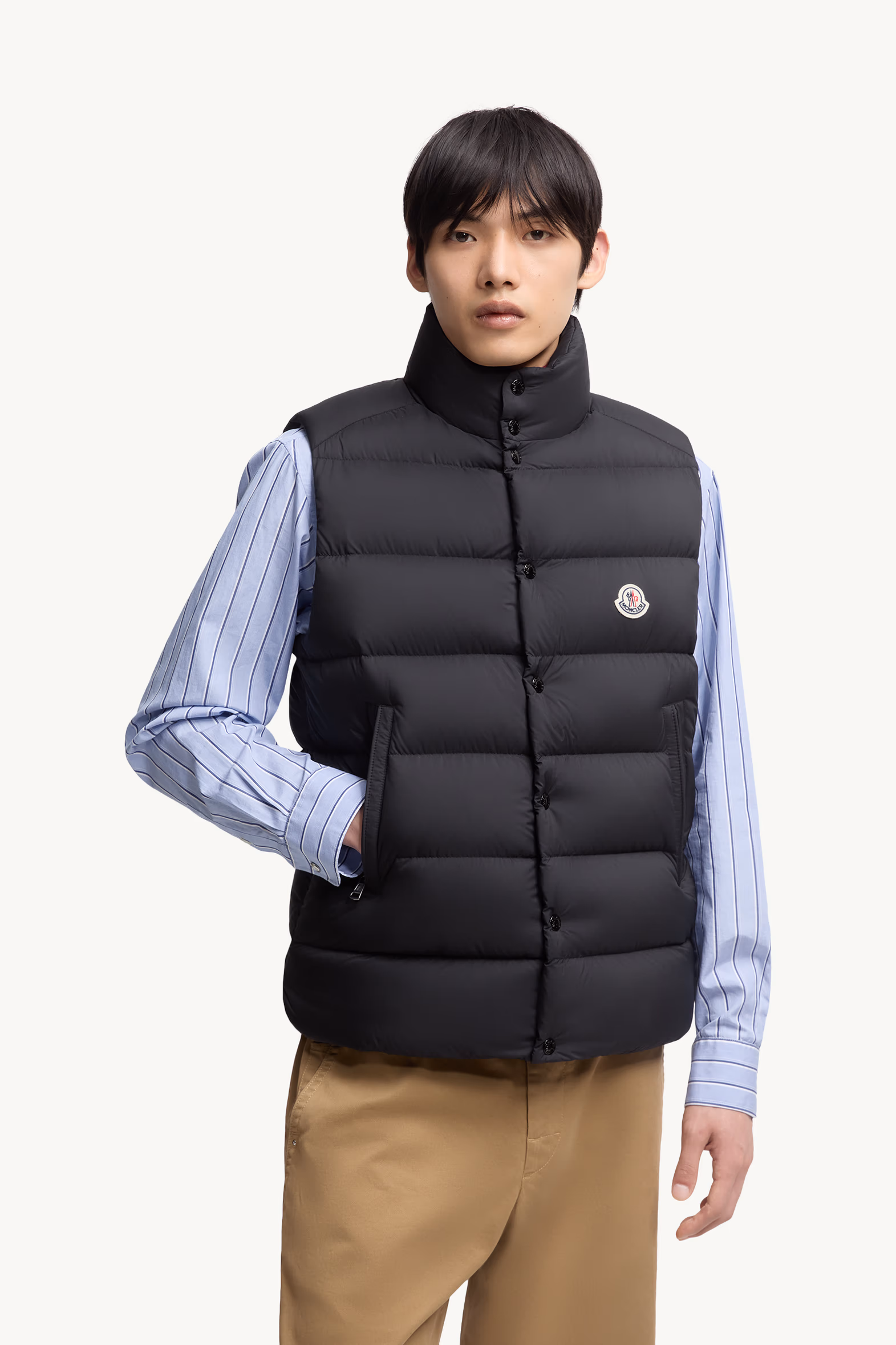 Tibb Down Vest Men Black Moncler 3